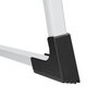 Hailo K75 ComfortLine Escalera de tijera de 3 peldaños