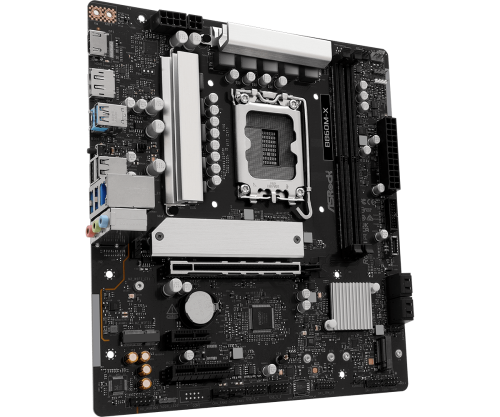 ASRock Placa Base B860M-X para Intel Core Ultra (Series 2), Socket LGA 1851, Chipset Intel B860, DDR5, M.2, SATA III, 2.5Gb Ethernet, Micro ATX ASRock Placa Base B860M-X para Intel Core Ultra (Series 2), Socket LGA 1851, Chipset Intel B860, DDR5, M.2, SATA III, 2.5Gb Ethernet, Micro ATX