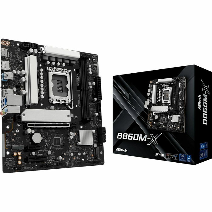 ASRock B860M-X Micro ATX Intel B860 LGA 1851 DDR5