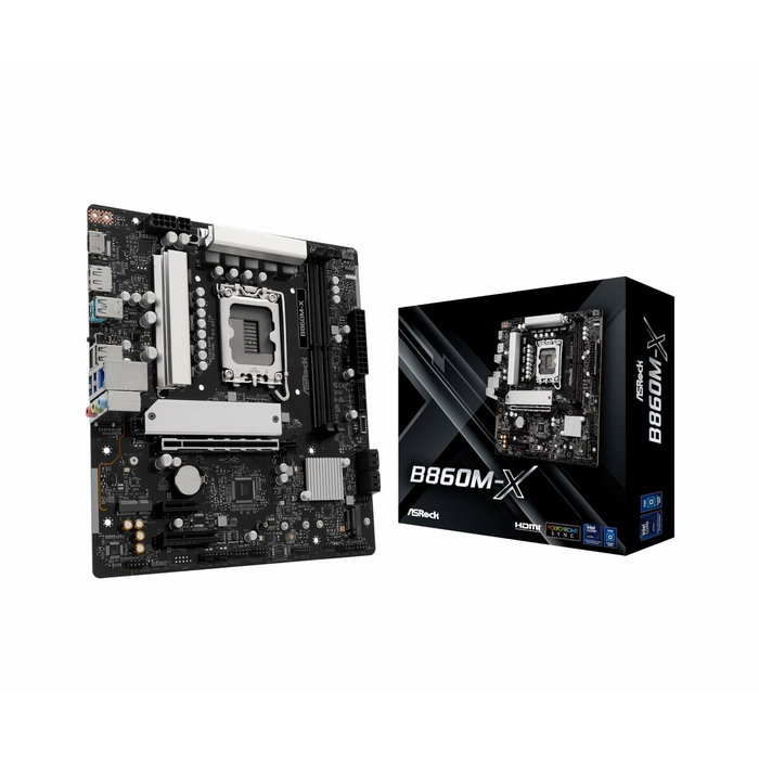 ASRock B860M-X Micro ATX Intel B860 LGA 1851 DDR5