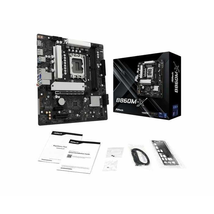 ASRock B860M-X Micro ATX Intel B860 LGA 1851 DDR5
