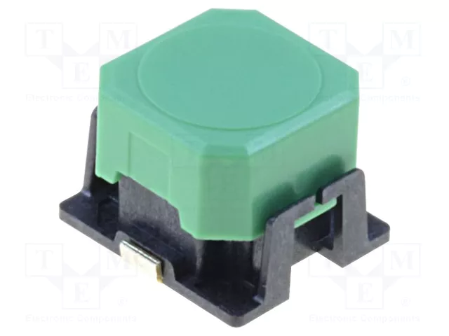 Aratas (Formerly Omron Components) B3AL-1001P Interruptor de teclado verde SMT Aratas (Formerly Omron Components) B3AL-1001P Interruptor de teclado verde SMT