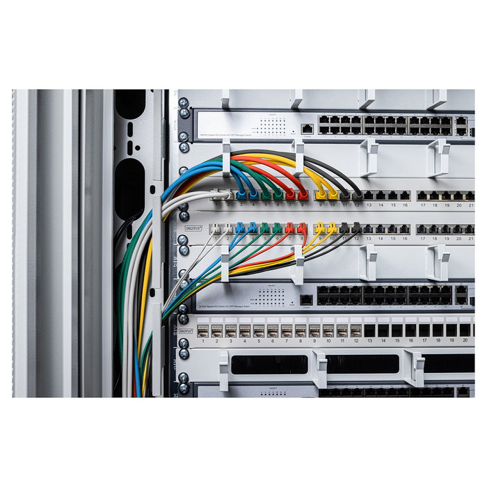 Digitus Cable de conexión CAT 6 U-UTP Slim Patchkabel, 5 m, Azul