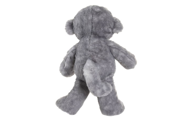 DKD Home Decor Peluche Mono Gris Marron Poliester 28 x 46 x 35 cm (6 Unidades)