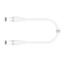 J5create Cable USB-C a USB-C de silicona líquida 60W Blanco