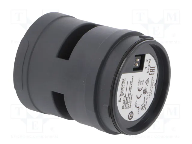 SCHNEIDER ELECTRIC Harmony XVU Señalizador Acústico Negro 24VDC
