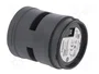 SCHNEIDER ELECTRIC Harmony XVU Señalizador Acústico Negro 24VDC