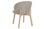 DKD Home Decor Silla Scandi Marron Natural 58 x 79 x 58 cm (2 Unidades)