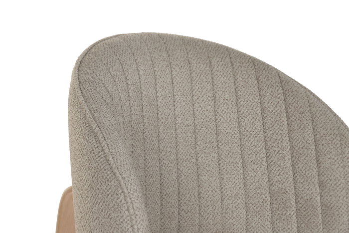 DKD Home Decor Silla Scandi Marron Natural 58 x 79 x 58 cm (2 Unidades)