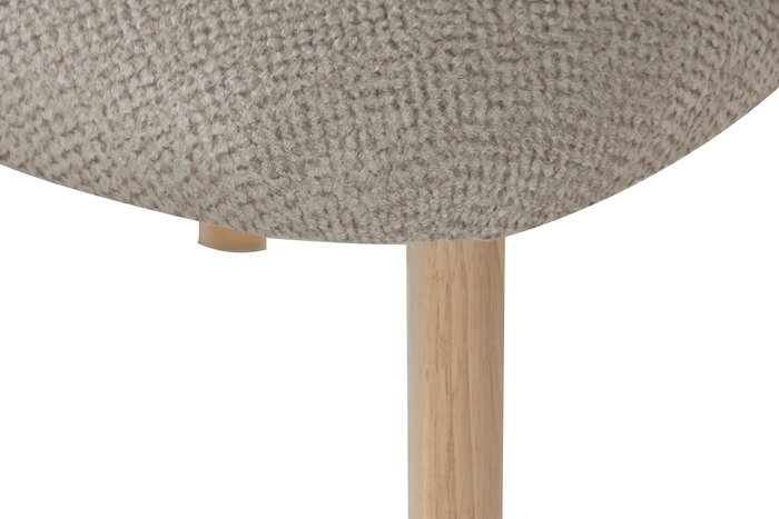 DKD Home Decor Silla Scandi Marron Natural 58 x 79 x 58 cm (2 Unidades)