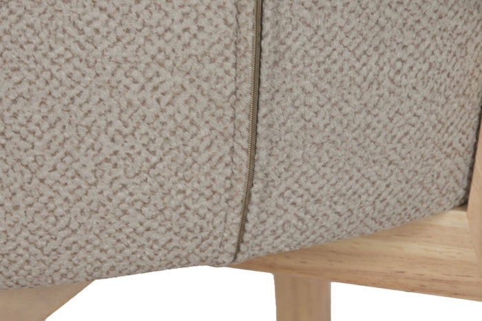 DKD Home Decor Silla Scandi Marron Natural 58 x 79 x 58 cm (2 Unidades)