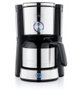 Severin KA 4845 Cafetera con jarra térmica de acero inoxidable, 1000W, 8 tazas, apagado automático Filtro basculante