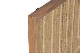 DKD Home Decor Cuadro Boho Natural 3 x 90 x 60 cm (2 Unidades)