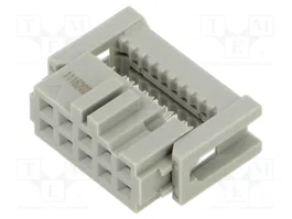 3M Conector IDC Hembra de 10 Pines Serie 891 Recto