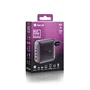 NGS Cargador de Pared GaN 165W con 3 USB-C y 1 USB-A Negro