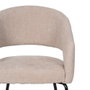 Ixia Silla Beige Tejido-Metal Contract