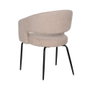 Ixia Silla Beige Tejido-Metal Contract