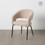 Ixia Silla Beige Tejido-Metal Contract