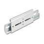 DeLOCK 67148 Clip de montaje de aluminio para riel 100,0 x 47,8 mm plata