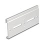 DeLOCK 67148 Clip de montaje de aluminio para riel 100,0 x 47,8 mm plata