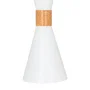 Lámpara Colgante Metal y Madera Diseño Moderno SKD-P138-G - Cable de Altura Regulable, para Bombilla de Filamento o LED