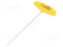 WIHA Llave allen HEX 3/32 pulgada con recubrimiento de níquel