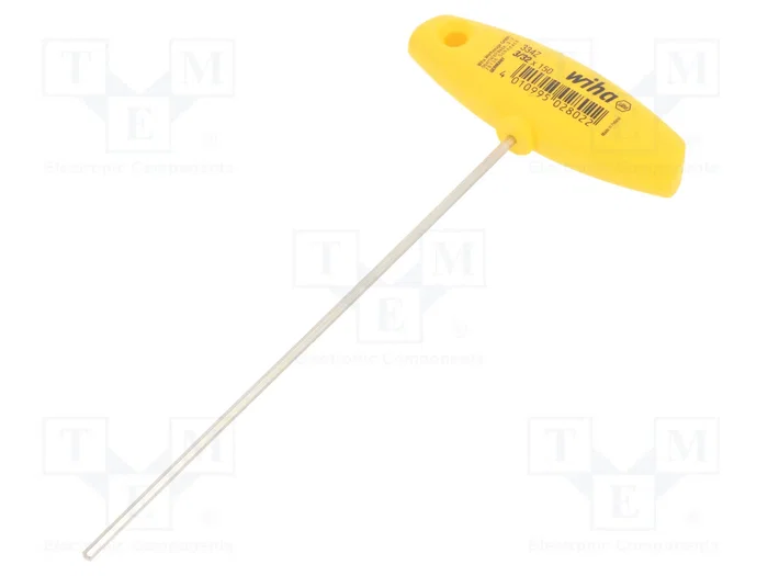 WIHA Llave allen HEX 3/32 pulgada con recubrimiento de níquel WIHA Llave allen HEX 3/32 pulgada con recubrimiento de níquel