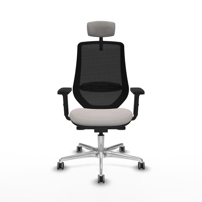 PIQUERAS Y CRESPO Silla de oficina Mardos con mecanismo Sincro/Traslack Blanco/Negro PIQUERAS Y CRESPO Silla de oficina Mardos con mecanismo Sincro/Traslack Blanco/Negro