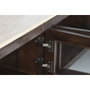 DKD Home Decor Mueble TV Mango Mármol Travertino 180x40x55