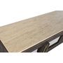 DKD Home Decor Mueble TV Mango Mármol Travertino 180x40x55