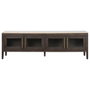 DKD Home Decor Mueble TV Mango Mármol Travertino 180x40x55