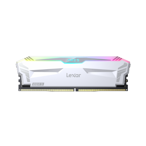 Lexar Ares DDR5 32GB (2x16GB) 6400MHz CL32 RGB Blanco Lexar Ares DDR5 32GB (2x16GB) 6400MHz CL32 RGB Blanco