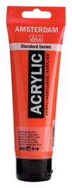 Amsterdam Pintura Acrílica Standard Series Rojo Naftol Claro 398 de 120 ml