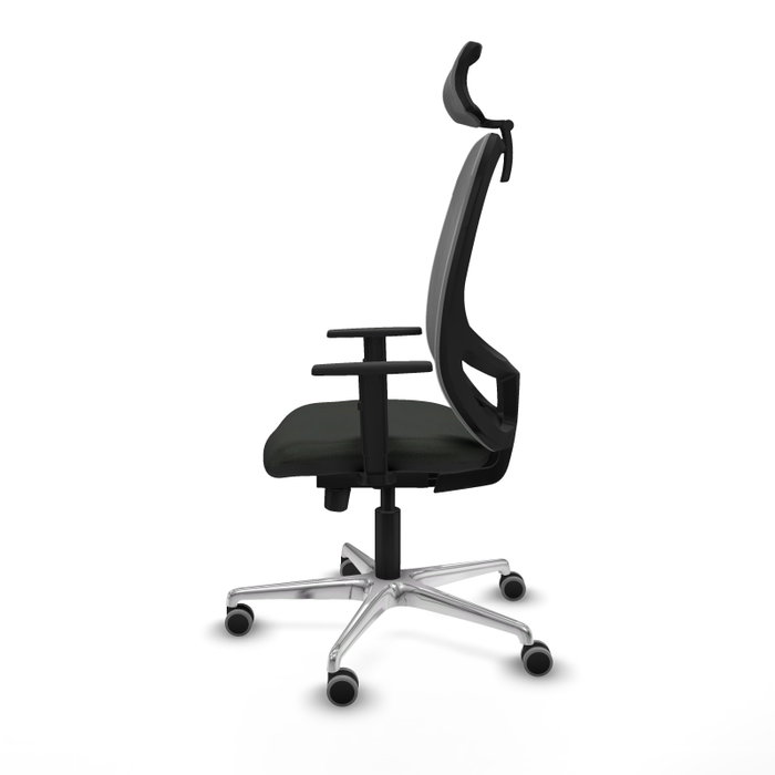 PIQUERAS Y CRESPO Silla de oficina Cilanco con mecanismo Sincro/Traslack, Gris y Negro PIQUERAS Y CRESPO Silla de oficina Cilanco con mecanismo Sincro/Traslack, Gris y Negro