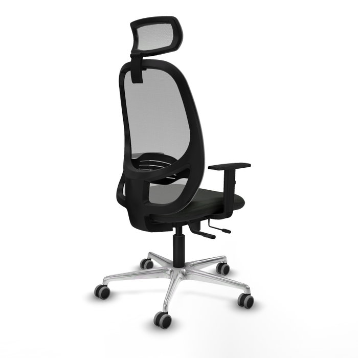 PIQUERAS Y CRESPO Silla de oficina Cilanco con mecanismo Sincro/Traslack, Gris y Negro PIQUERAS Y CRESPO Silla de oficina Cilanco con mecanismo Sincro/Traslack, Gris y Negro
