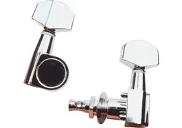 YELLOWPTS Clavijas Metálicas para Guitarra Eléctrica Tipo Stratocaster Tamaño Mini Relación 15:1