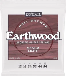 Ernieball Cuerdas Acústica Earthwood Bell Bronze Medium Light 12-54
