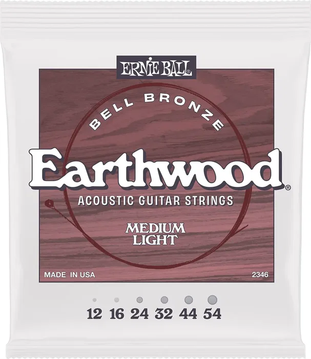 Ernieball Cuerdas Acústica Earthwood Bell Bronze Medium Light 12-54 Ernieball Cuerdas Acústica Earthwood Bell Bronze Medium Light 12-54
