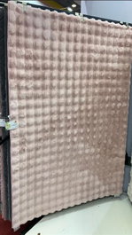 DKD Home Decor Alf malva23 Alfombra Malva 200 x 300 cm Poliéster Urban