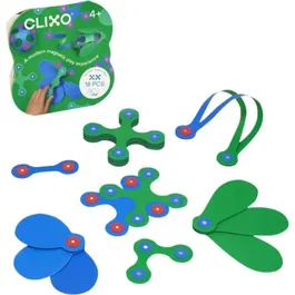 Gipsy Toys Juego de construcción magnético Itsy CLIXO AAADG59427 18 piezas Azul/Verde 4+ años