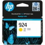 HP Cartucho de Tinta Original 924 Amarillo, 400 Páginas