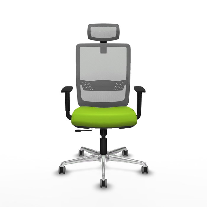 PIQUERAS Y CRESPO Silla de oficina Haches Pistacho/Gris PIQUERAS Y CRESPO Silla de oficina Haches Pistacho/Gris