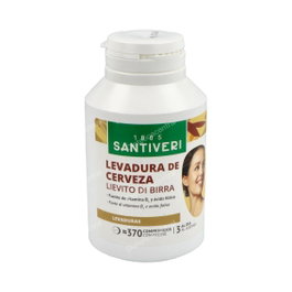 SANTIVERI Levadura de Cerveza 350 Comprimidos - Complemento Alimenticio Rico en Proteínas y Vitaminas del Grupo B - Apto para Veganos