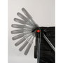 Rolser Basket MF 4B Carro de la Compra Plegable Negro