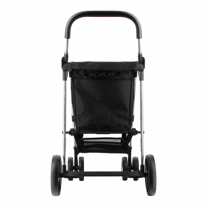 Rolser Basket MF 4B Carro de la Compra Plegable Negro