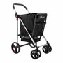 Rolser Basket MF 4B Carro de la Compra Plegable Negro