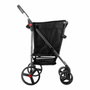 Rolser Basket MF 4B Carro de la Compra Plegable Negro