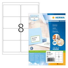 HERMA 4269 Etiquetas de dirección A4 blanco 800 piezas
