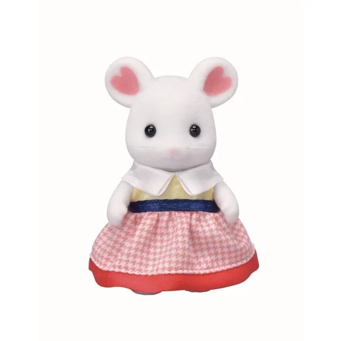Sylvanian Families 5308 Marshmallow Mouse Family - 4 Figuras Articuladas Vestidas (Mamá, Papá, Hijo, Hija) Sylvanian Families 5308 Marshmallow Mouse Family - 4 Figuras Articuladas Vestidas (Mamá, Papá, Hijo, Hija)