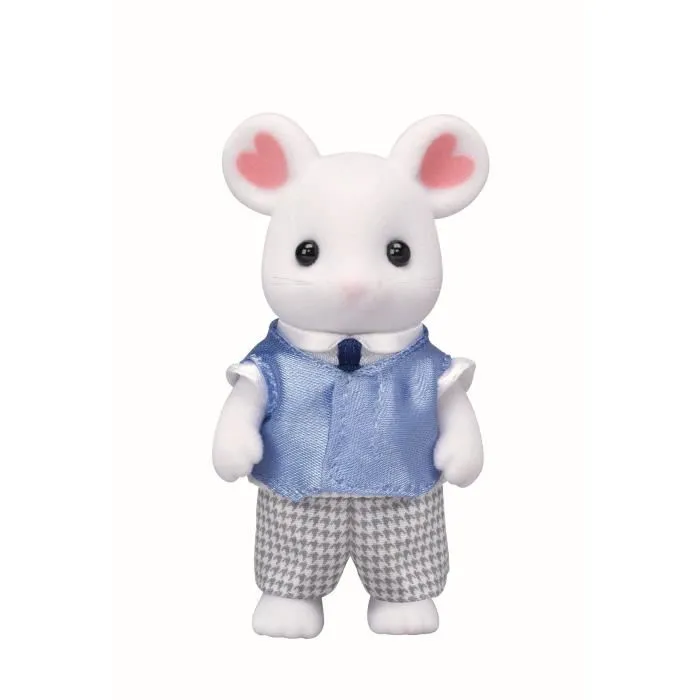 Sylvanian Families 5308 Marshmallow Mouse Family - 4 Figuras Articuladas Vestidas (Mamá, Papá, Hijo, Hija) Sylvanian Families 5308 Marshmallow Mouse Family - 4 Figuras Articuladas Vestidas (Mamá, Papá, Hijo, Hija)